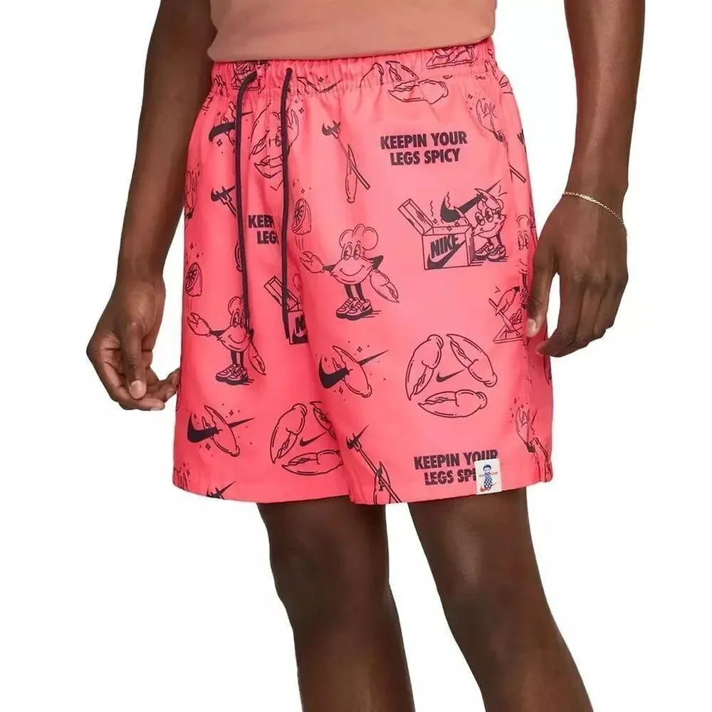 Nike NWT Hot Punch Club Woven Printed 6” Short XXL